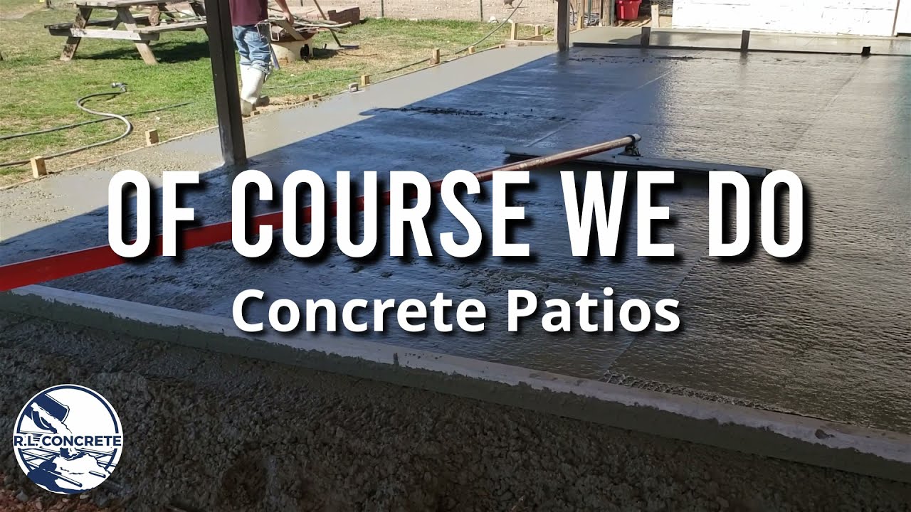 Concrete Patio Contractors San Antonio