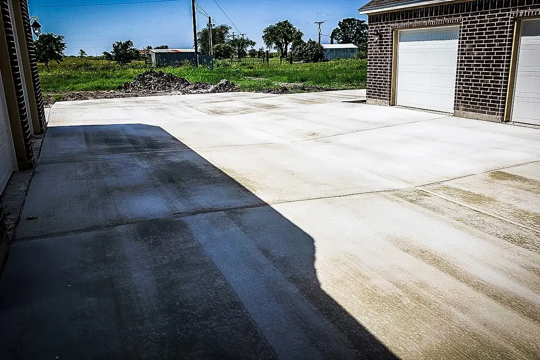 Commercial concrete flatwork for San Antonio business